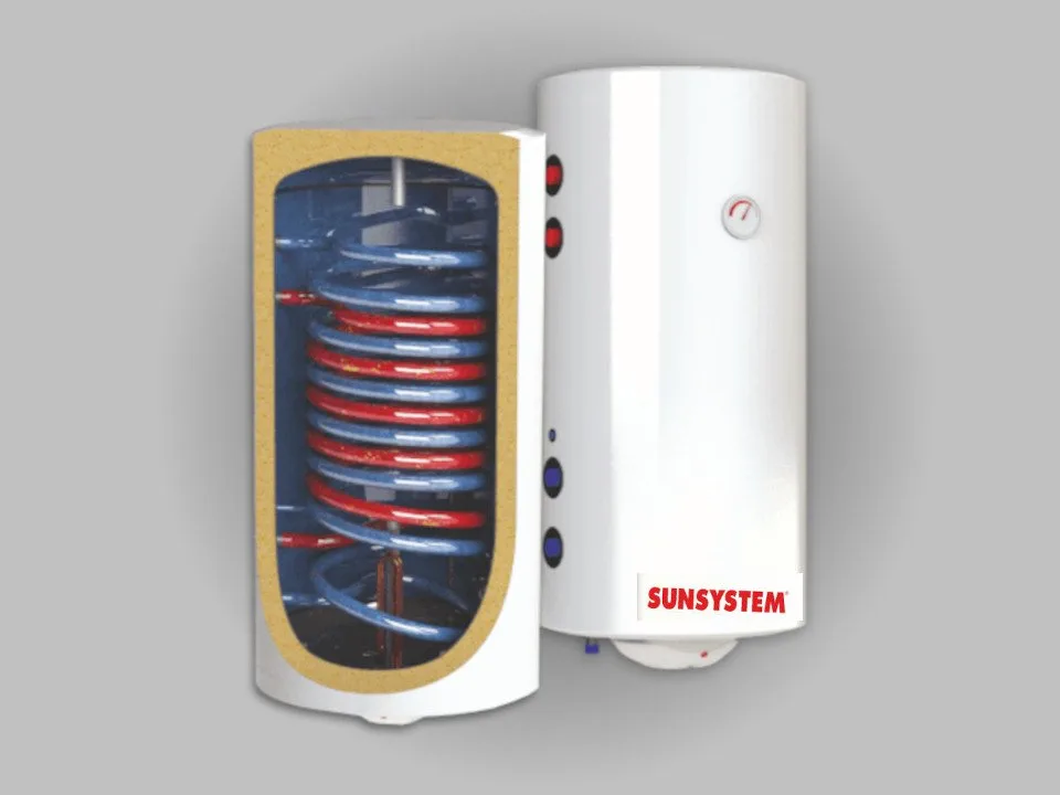 De SUNSYSTEM BB NL PRL is een betrouwbare boiler voor de badkamer. Elektrisch, 150 of 200 liter, wandmontage, verticaal. De SUNSYSTEM BB NL PRL is een betrouwbare boiler voor de badkamer. Elektrisch, 150 of 200 liter, wandmontage, verticaal.