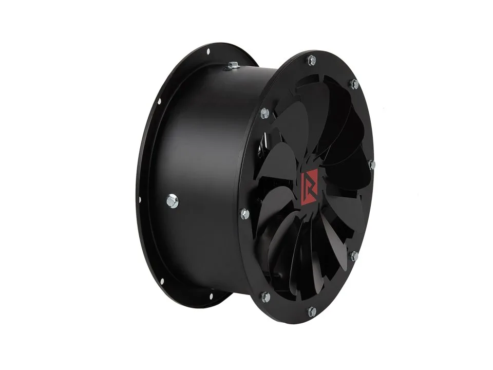 Krachtige luchtverwarmer Reventon HC50-3S met 50 kW vermogen. Voor hallen, loodsen en werkplaatsen. Driesnelhedenventilator en hoge luchtstroom. Krachtige luchtverwarmer Reventon HC50-3S met 50 kW vermogen. Voor hallen, loodsen en werkplaatsen. Driesnelhedenventilator en hoge luchtstroom.